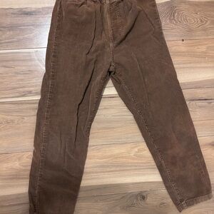 Stussy Men's Brown Corduroy Pants